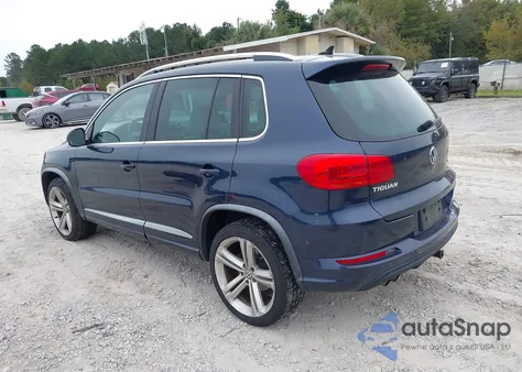 2015 Volkswagen Tiguan R-Line from USA, damaged, VIN WVGBV7AX9FW099935